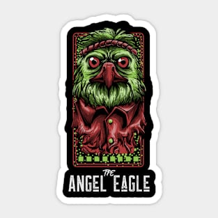 Angle Eagle Sticker